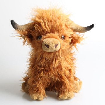 Wholesale Highland Cow Plush Toys in 3 Colors - 28cm Stuffed Animals