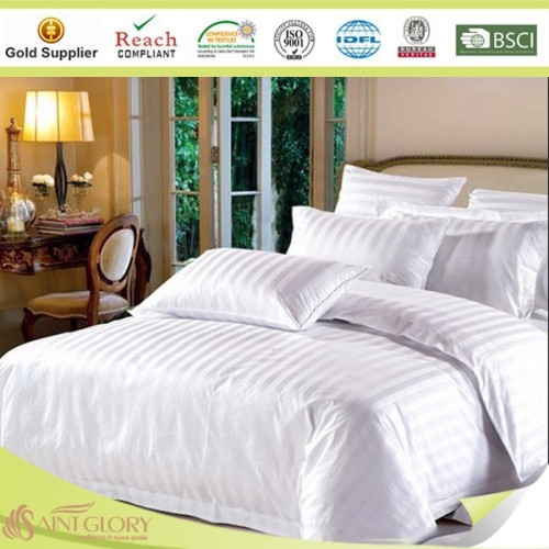 anti- mite 300TC satin duvet cover white