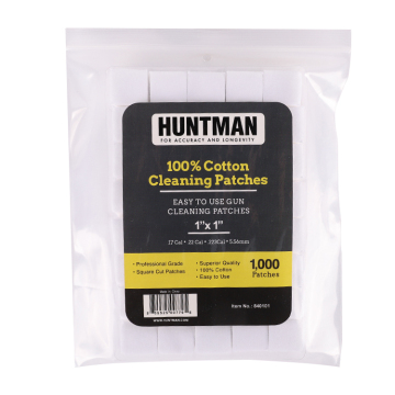 6.5 Creedmoor Cleaning Patches - Professional Cleaning Accessories