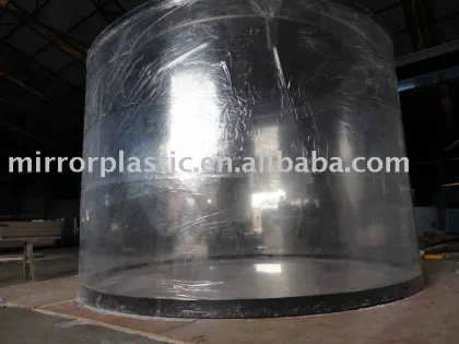 Cylinder Aquarium for zoo