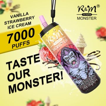 イタリアホットベイプパフR＆Mモンスター7000パフ