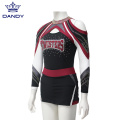 Custom long sleeve cheerleading uniforms