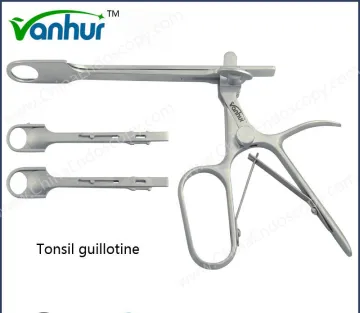 Surgical Instruments Ent Tonsil Guillotine