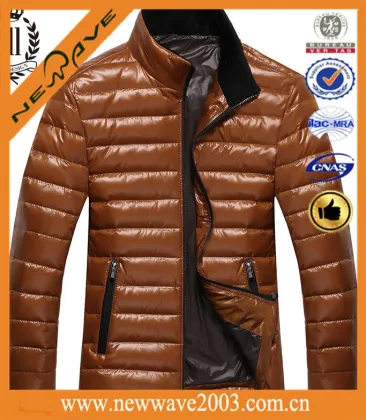 New Design Windproof goose men down jacket oem