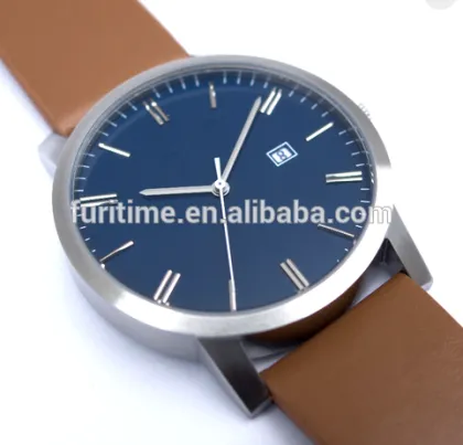 ultra-thin high quality wrist watch with quartz movement