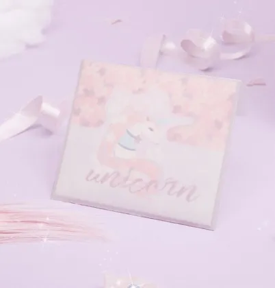 Fancy unicorn greeting cards