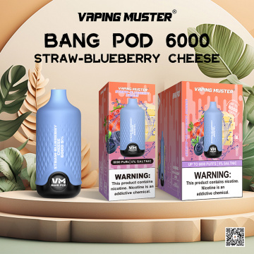 Bang Pod Box E-sigarette 6000 sbuffi
