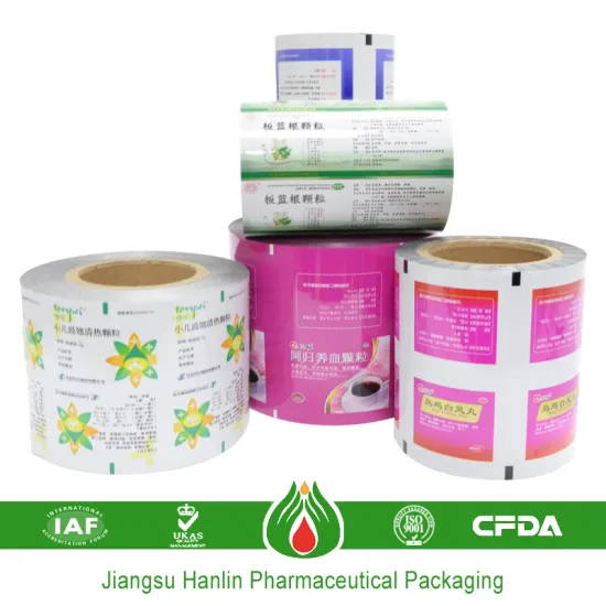 pharmaceutical tablet packaging composited Film