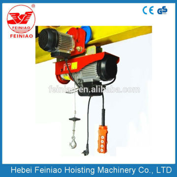 PA 220v Wire Rope Electric Hoist with Different Capacity from 100-1000kg