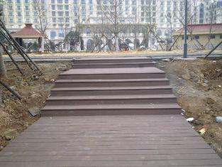 UV Eco-friendly WPC Decking Flooring , Wood Plastic Composi