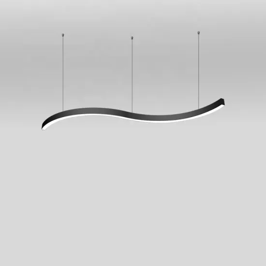 Hlinear L4060-S-L610 S Shape LED Office Pendant Light