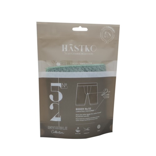 Compostable PLA Clothes Package Non-food Reseal Standing Bag