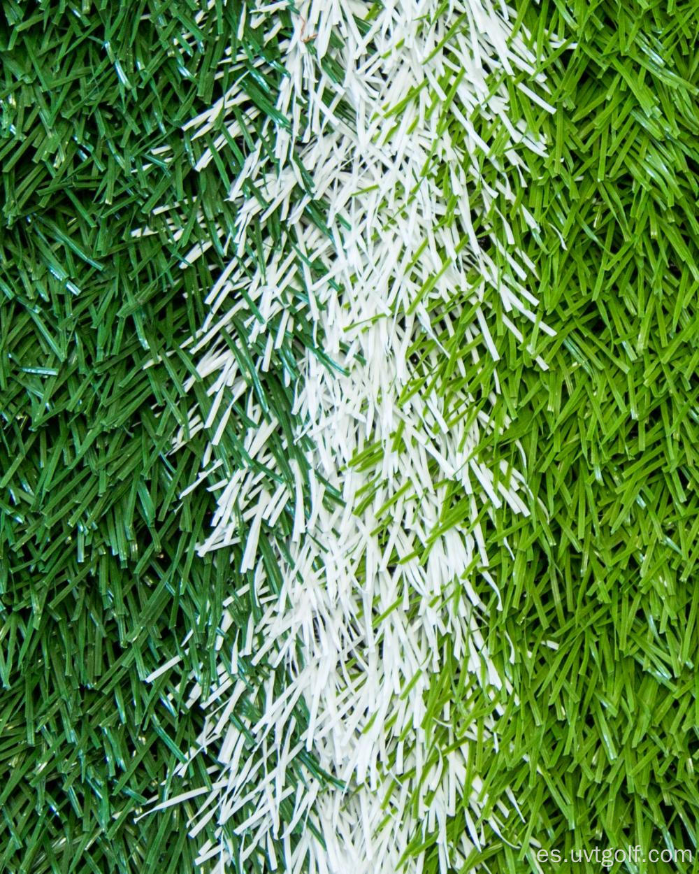 Césped de césped artificial hierba de fútbol