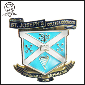 Antique Iron college pin badges