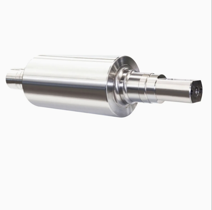 Custom 42CRMO Forged Stahl großer Rollmühlenwelle