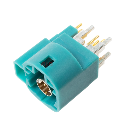 Male Fakra HSD LVDS PCB Mount RF Connector