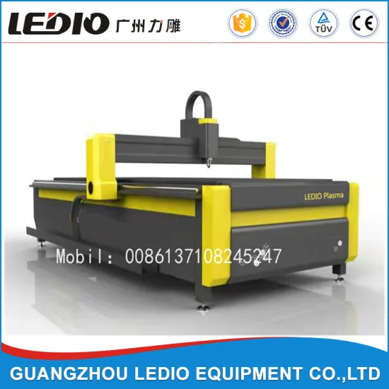 guangzhou ledio factory 1325 1530 plalsma cutting machine in stock for cut iron steel