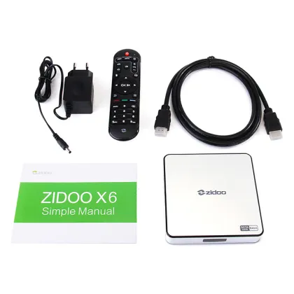 2017 Octa core RK3368 Zidoo X6 Pro Android TV Box