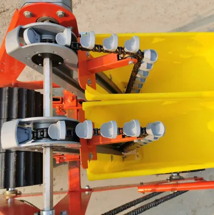 Gasoline Tractor Seeder for Garlic Planting in Agriculture
