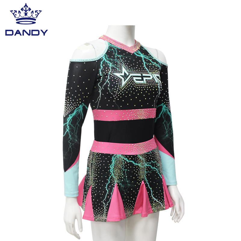 Pink Cheer Uniforms 1