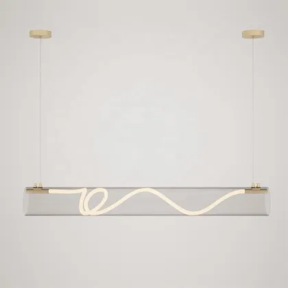 Modern Strip Bar Light and Shadow Lamps for Restaurant Design