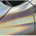 Rainbow Laser Matte weißes Auto Wrap Vinyl