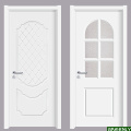 Diseño de interiores puertas de madera melamina