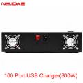 100 Port USB Ladestation Dock 800W