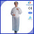 Medical Prodtective PP/PE disposable nonwoven white Isolation Gown