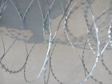 razor concertina wire fence