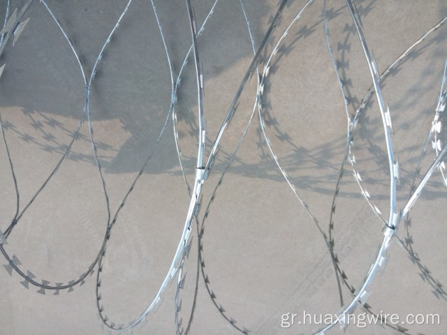 Razor Concertina Wire φράχτη