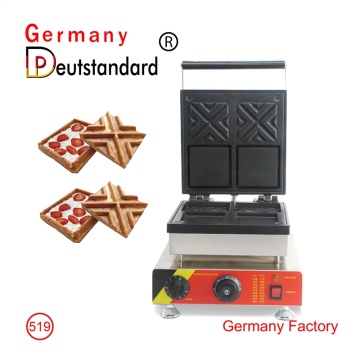 Jerman merek mesin camilan mesin pembuat wafel mini untuk dijual