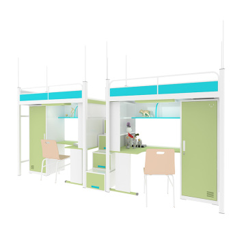 Wooden School Furniture: Multi-purpose Student Dormitory Beds & University Apartment Bunk Beds