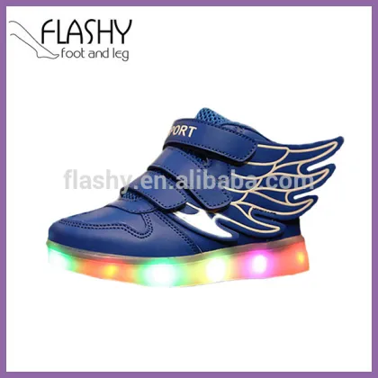 Wholesale kids led light shoes children sneakers