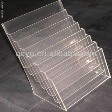 Factory directly sale fantastic acrylic plastic magazine storage boxes