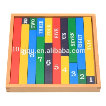 Wooden educational toys, math learning toys, counting sticks for kids