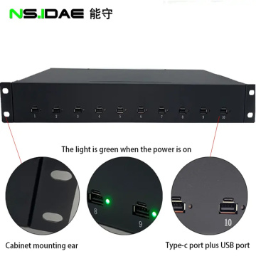 Type-C และ USB Dual Port การชาร์จอย่างรวดเร็ว