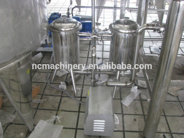 Food sanitary stainless steel duplex milk filter