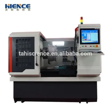 Damaged alloy wheel diamond cut rim repair lathe machine prices AWR28HPC