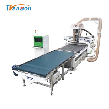 TSW1325 ATC CNC راؤٹر ان لوڈنگ سسٹم کے ساتھ۔