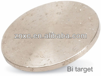 Bismuth Sputtring Target 99.9999% High Quality 99.999% Bi Target
