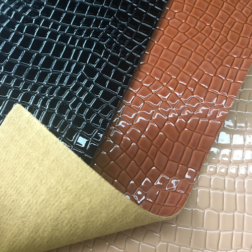 Moisture fixed-line pu leather
