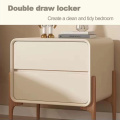 Installation-free night table Bedroom household Light luxury minimalist multi-functional bedside cabinet Locker