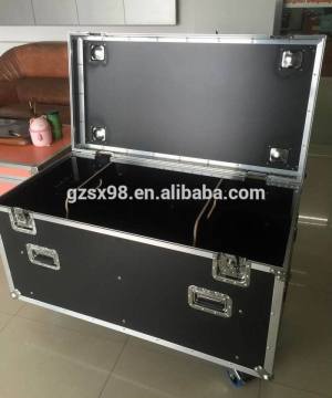 professional audio trunk road case inside with dividers