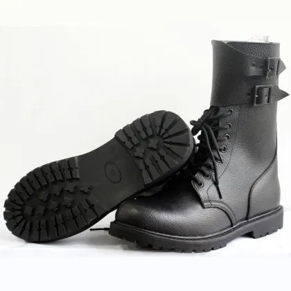 steel toe china military boot cheap