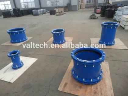 ISO2531 ductile iron pipe fittings ductile iron K type collar
