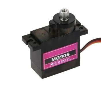 JYCTEC 180 Degree MG90S Micro Metal Gear 9g Servo for RC Models