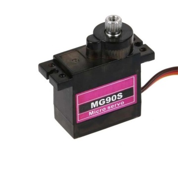 JYCTEC 180 graden Mg90s Micro Metal Gear 9G Servo voor RC -modellen