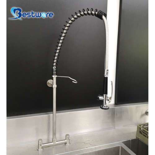 Kitchen Sink Mixer Taps With Cross Handle