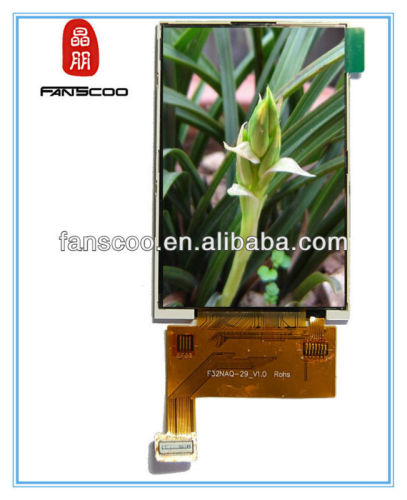 3.2 inch glass panel MCU interface i9220 tft lcd display module